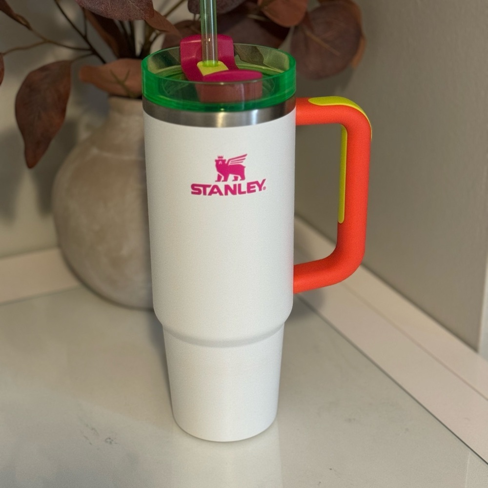 Stanley neon white 30oz